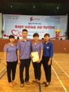 Đoàn viên Chi đoàn VKSND tỉnh tham gia hiến máu hưởng ứng phong trào “Hành trình đỏ”.