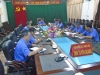 Đồng chí Đinh Quốc Hưng - Phó Viện trưởng VKSND tỉnh, Tổ trưởng Tổ tuyên truyền dự và chỉ đạo Hội nghị